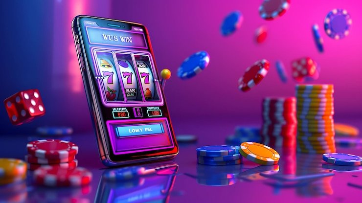 Card dealing scene at the apk 6 blackjack table — dealer and players under bright lights